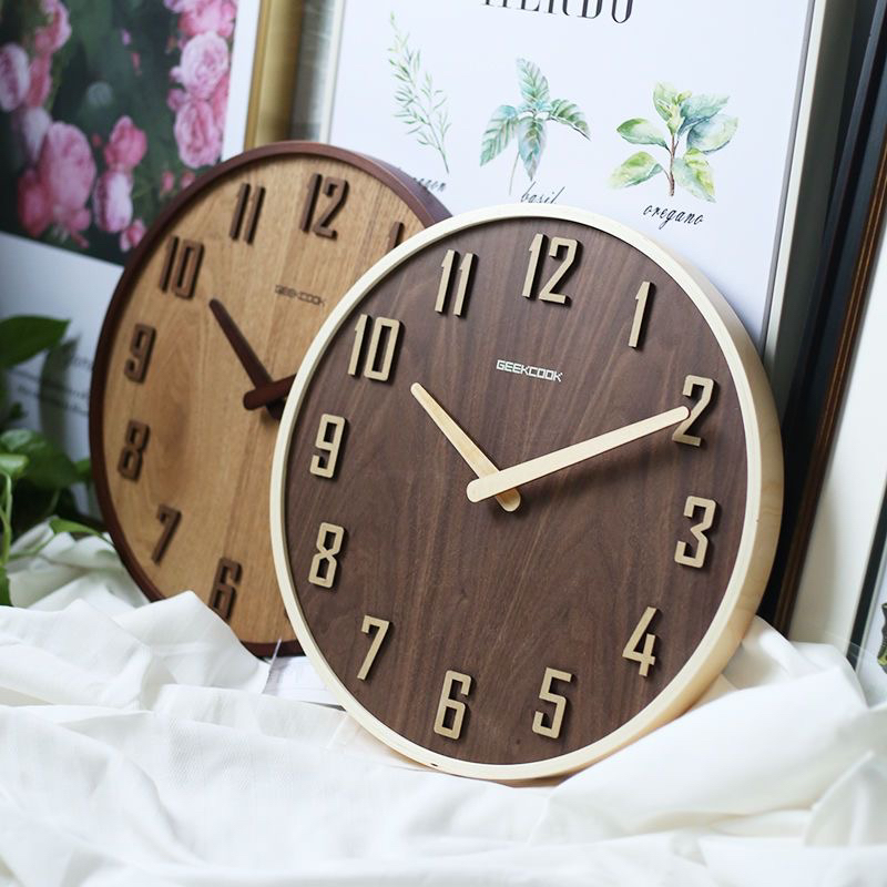 Japanese Lifestyle Home - Japanese Aesthetic Wall Clock Living Room