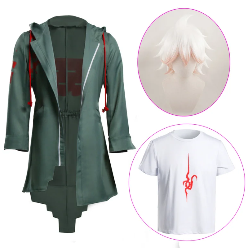 Japanese Lifestyle - CosplayAnime Danganronpa Nagito Komaeda Cosplay Halloween