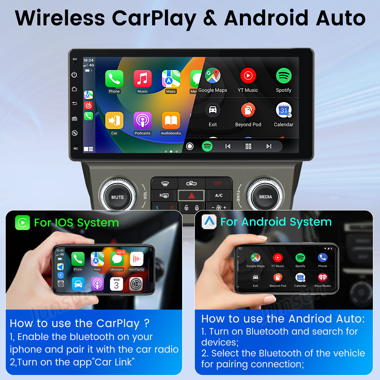 Junsun AI Voice Car Stereo Rad - Japanese Lifestyle In Hindi บทวิจารณ์และราคา