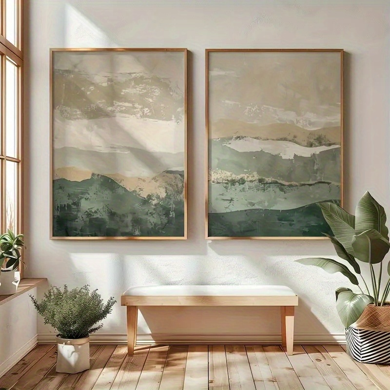 2pcs/set Wabi Sabi Abstract Ge - Japanese Lifestyle บทวิจารณ์และราคา