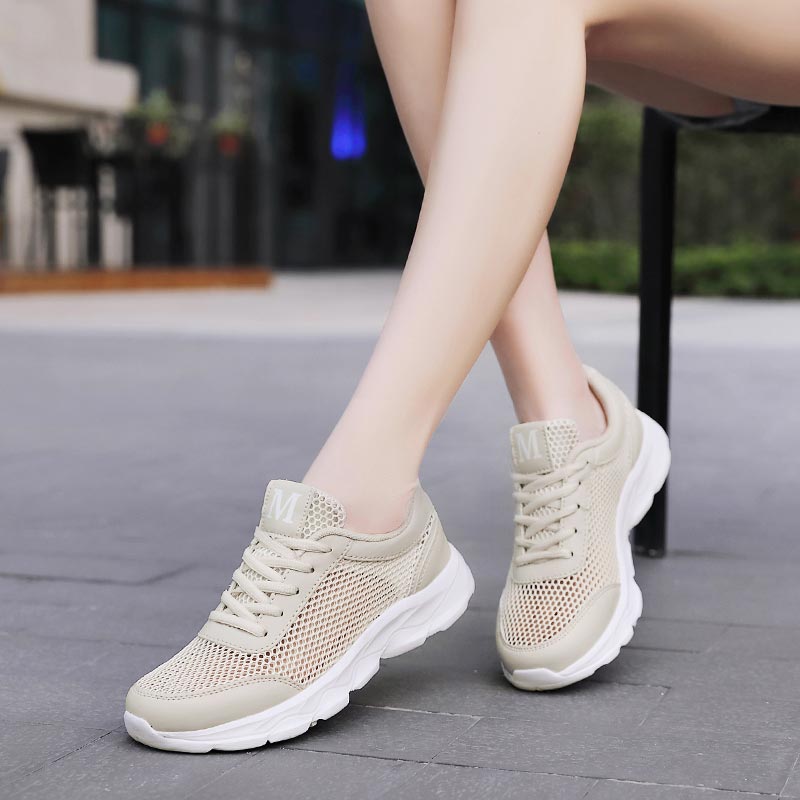 Summer Breathable Sneakers Wom - Japanese Lifestyle Store บทวิจารณ์และราคา