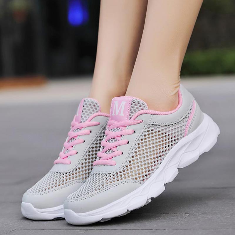 Summer Breathable Sneakers Wom - Japanese Lifestyle Store บทวิจารณ์และราคา