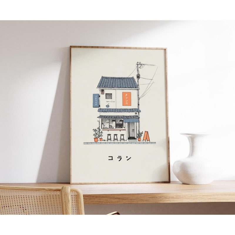 1pc Japanese Ramen Shop Canvas - Japanese Lifestyle บทวิจารณ์และราคา