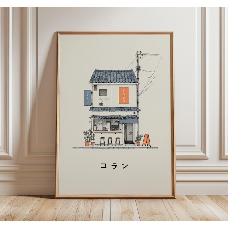 1pc Japanese Ramen Shop Canvas - Japanese Lifestyle บทวิจารณ์และราคา