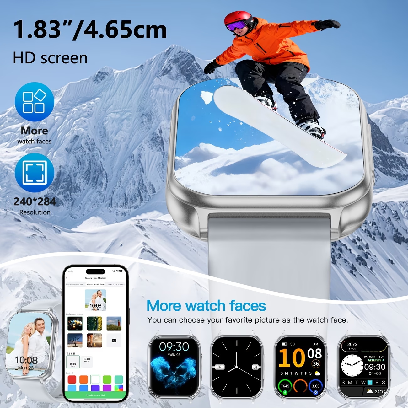 2026 New Style 1.83'' Smart Wa - Japanese Man Lifestyle บทวิจารณ์และราคา