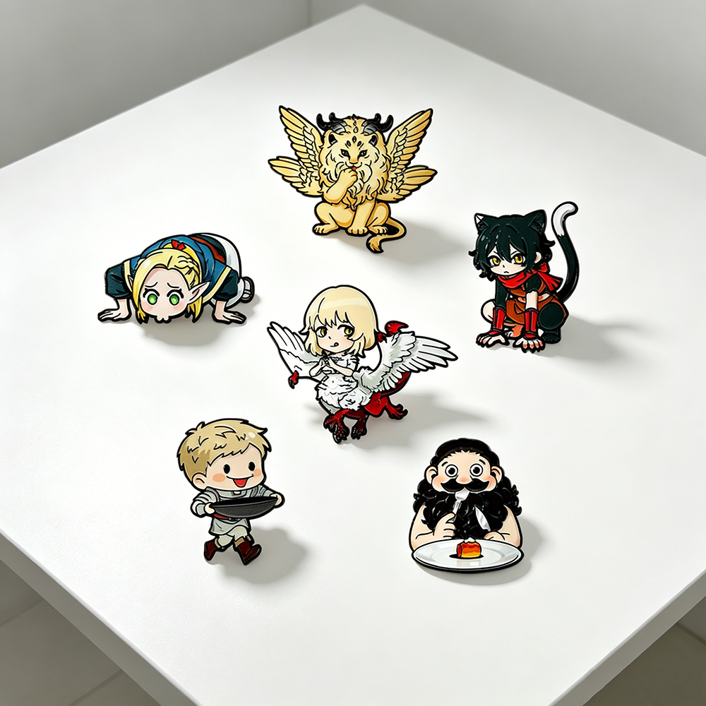 6pcs Japanese Anime Pin Badge  - Japanese Lifestyle บทวิจารณ์และราคา