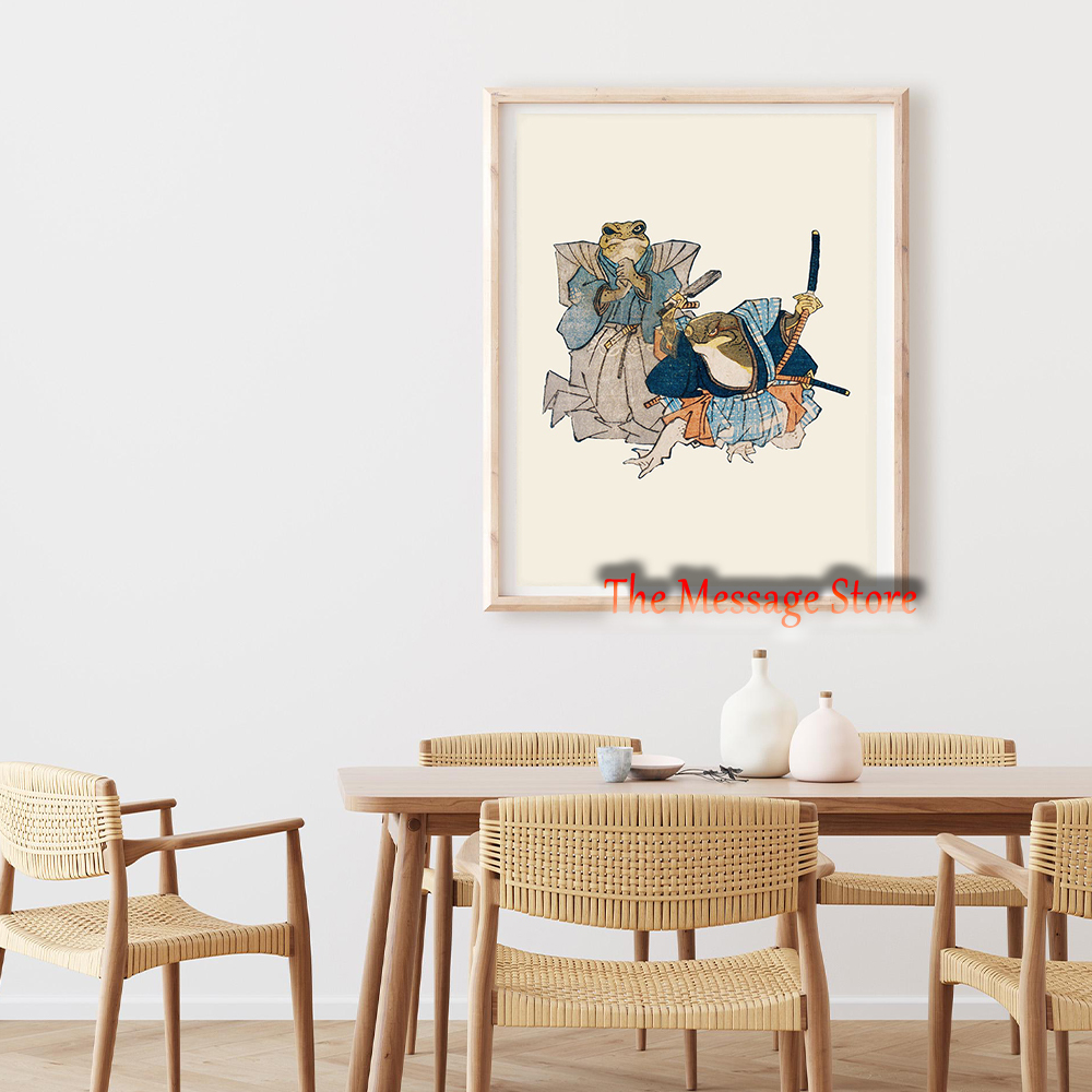 Japanese Frog Art Vintage Frog - Japanese Lifestyle Home บทวิจารณ์และราคา