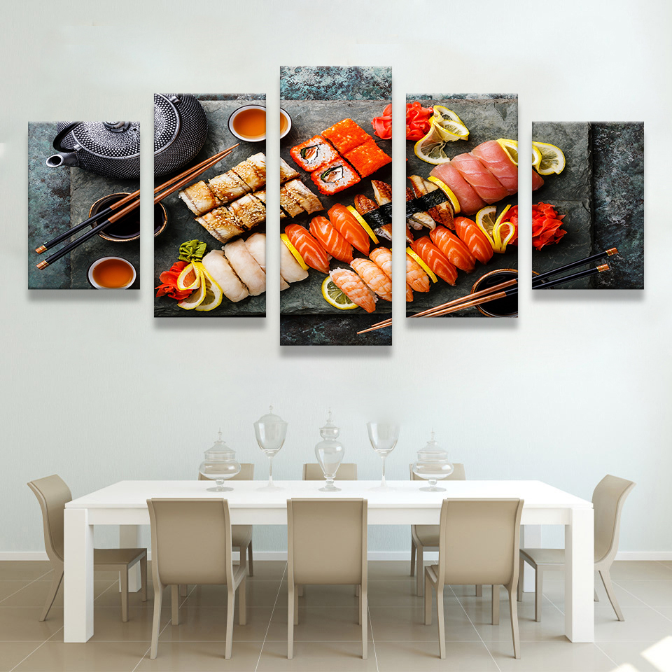 5pcs Japanese Style Sushi Cook - Japanese Lifestyle Store บทวิจารณ์และราคา