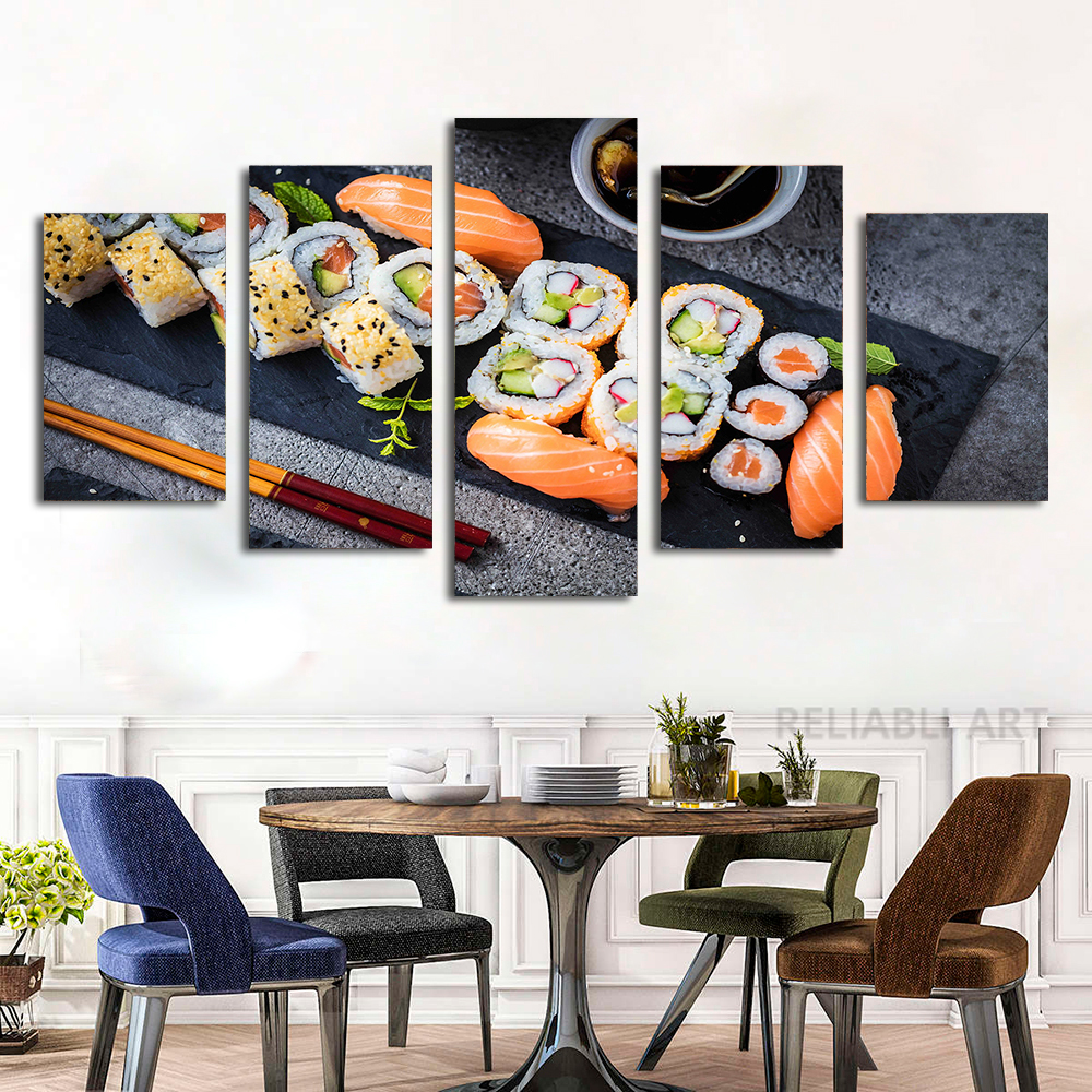 5pcs Japanese Style Sushi Cook - Japanese Lifestyle Store บทวิจารณ์และราคา