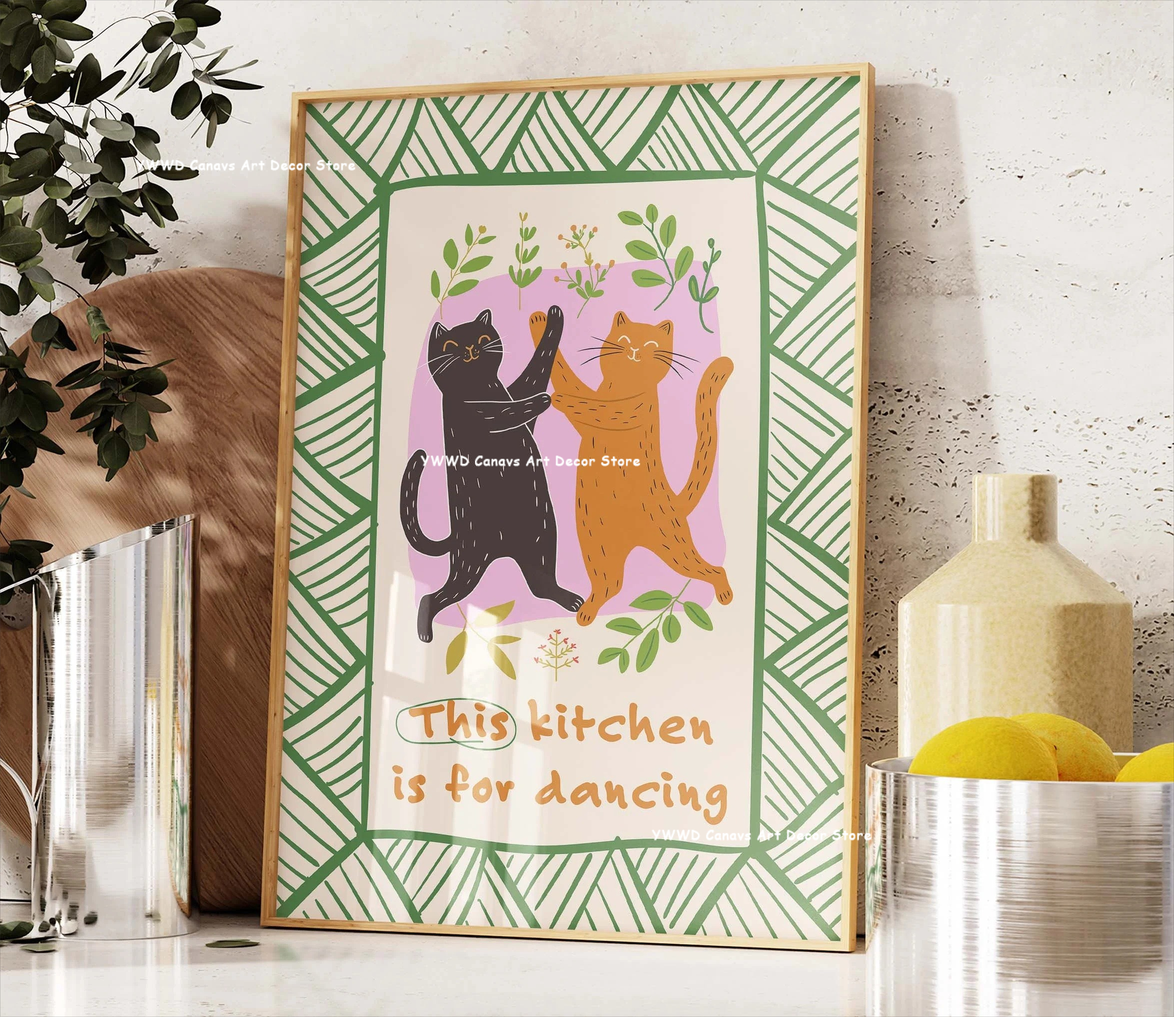 This Kitchen Is for Dancing Qu - Japanese Life Quotes บทวิจารณ์และราคา