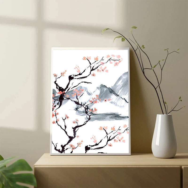 Japanese Style Cherry Blossom  - Japanese Lifestyle Home บทวิจารณ์และราคา