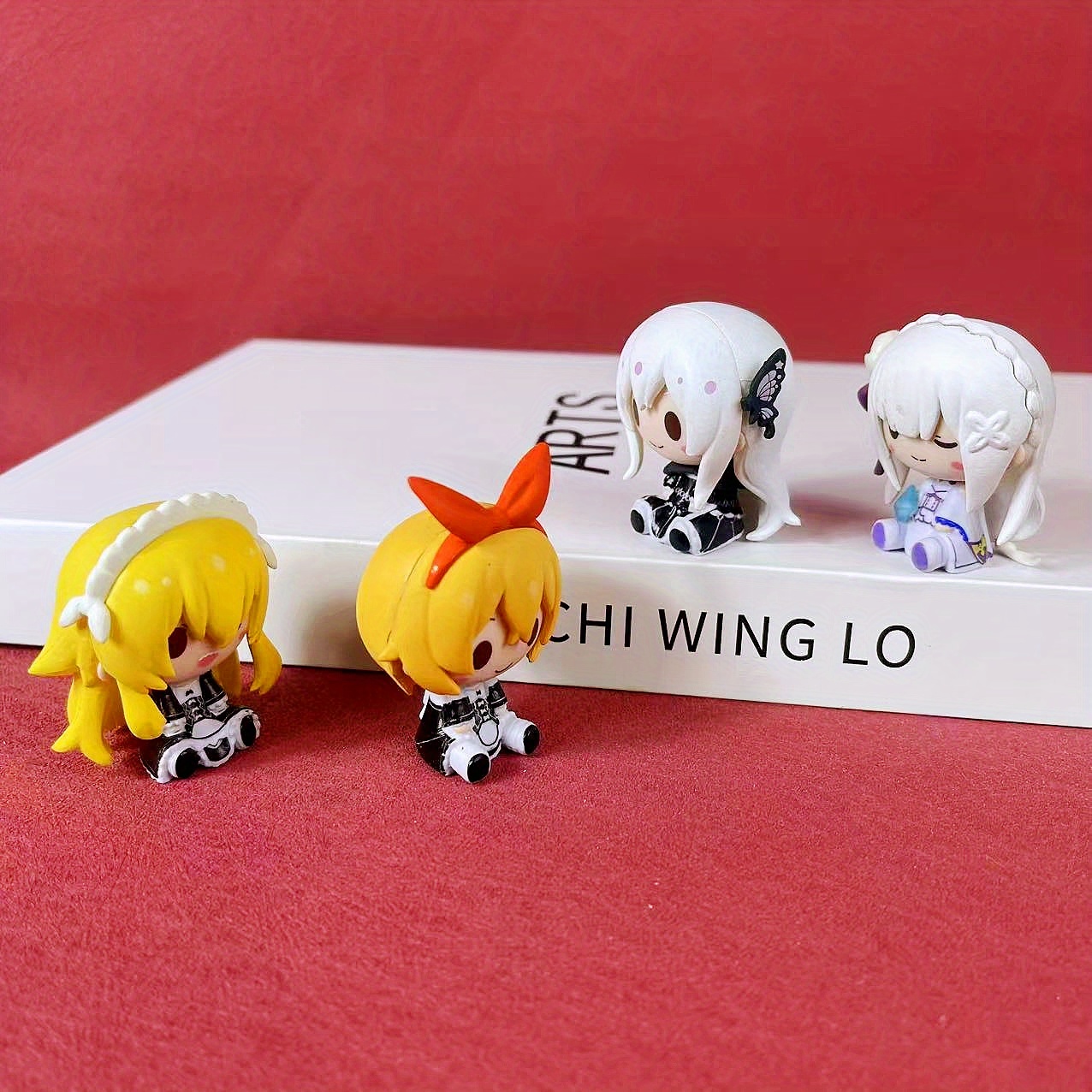 Cartoon Ram Emilia Figure Cute - Japanese Lifestyle Movie บทวิจารณ์และราคา